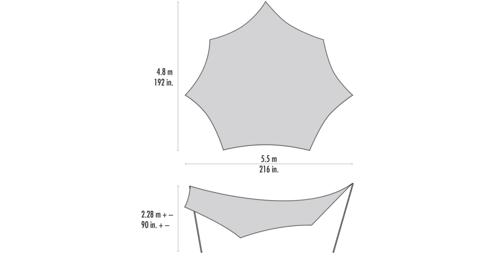 MSR Rendezvous 120 Wing U24 Tarp