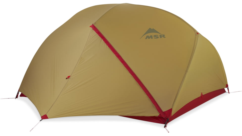 MSR Hubba Hubba 3-Person Backpacking Tent, Sahara, 11507
