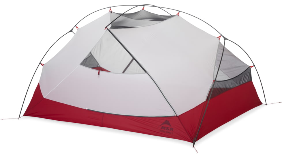 MSR Hubba Hubba 3-Person Backpacking Tent, Sahara, 11507