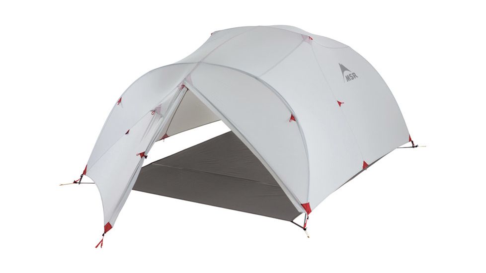 MSR Mutha Hubba NX Backpaking Tent - 3 Persons, Red, 3 2754