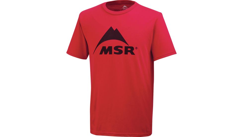 MSR Spark T-shirt Lg Red 09145