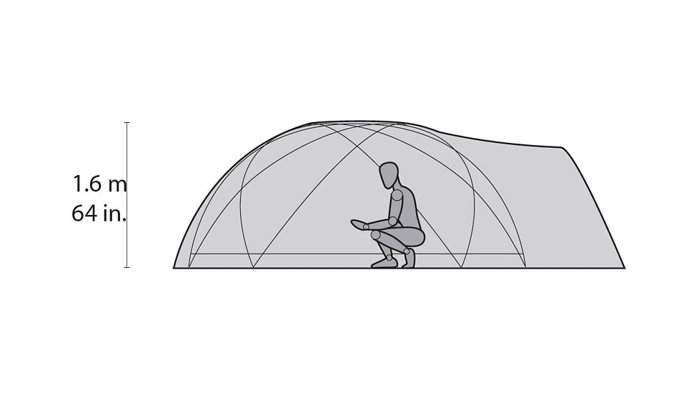 MSR Stormking Tent 5 Person, 4 Season, 1244