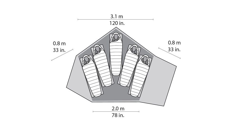 MSR Stormking Tent - 5 Person, 4 Season