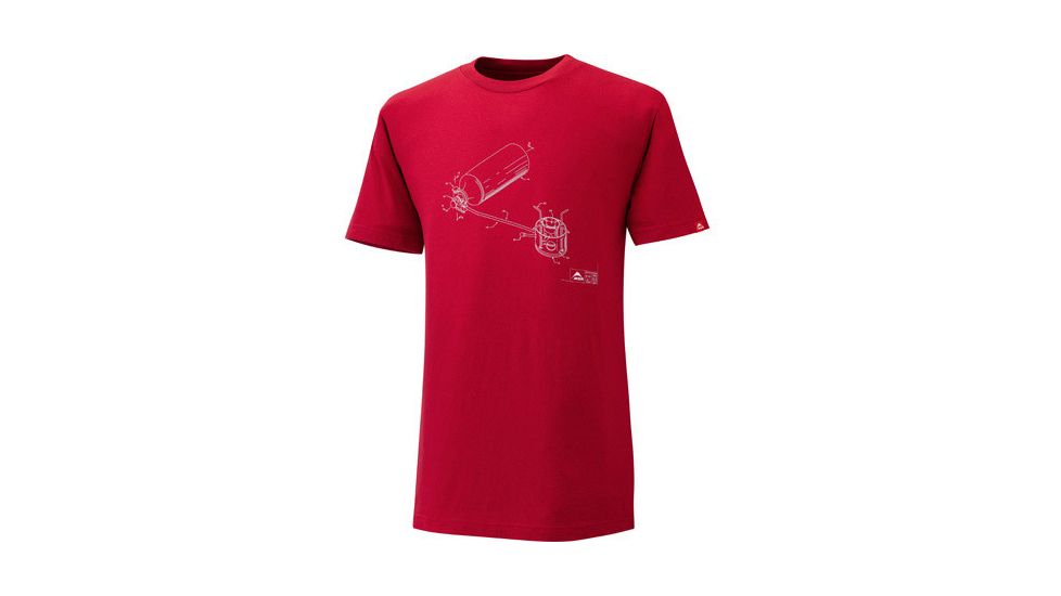MSR Tech Model 9 Stove T-Shirt Clearance-Red-Large