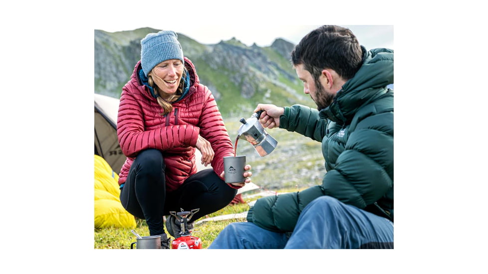 MSR Titan Double Wall Mug, Titanium, 375 ml, 13848