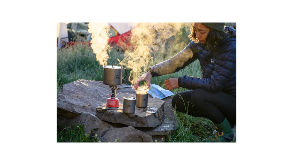 MSR Titan Double Wall Mug, Titanium, 375 ml, 13848