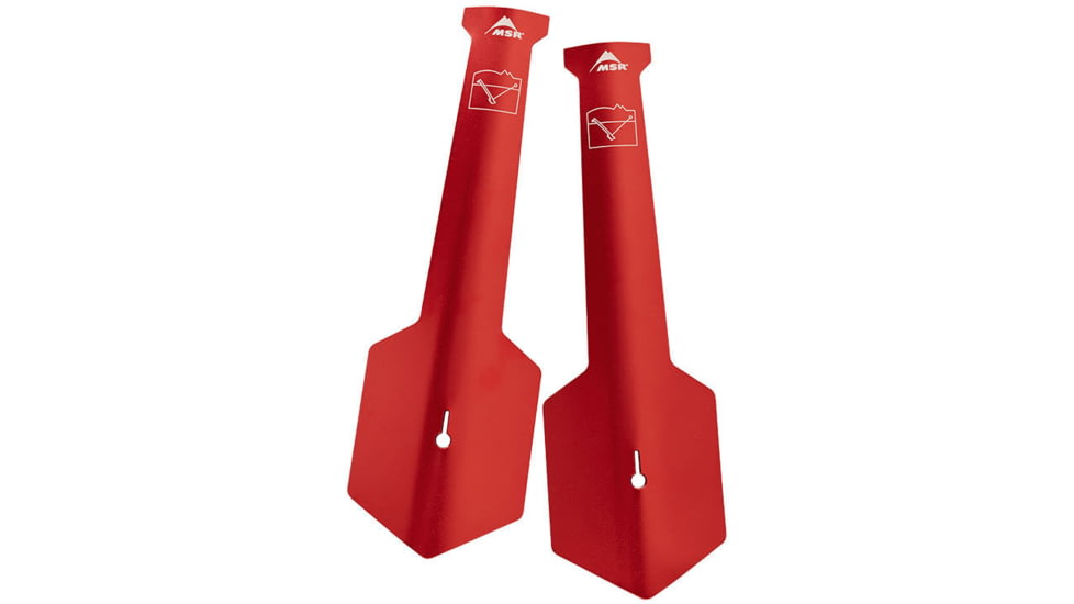 MSR Toughstake Medium, 4Pack, Orange, 00227
