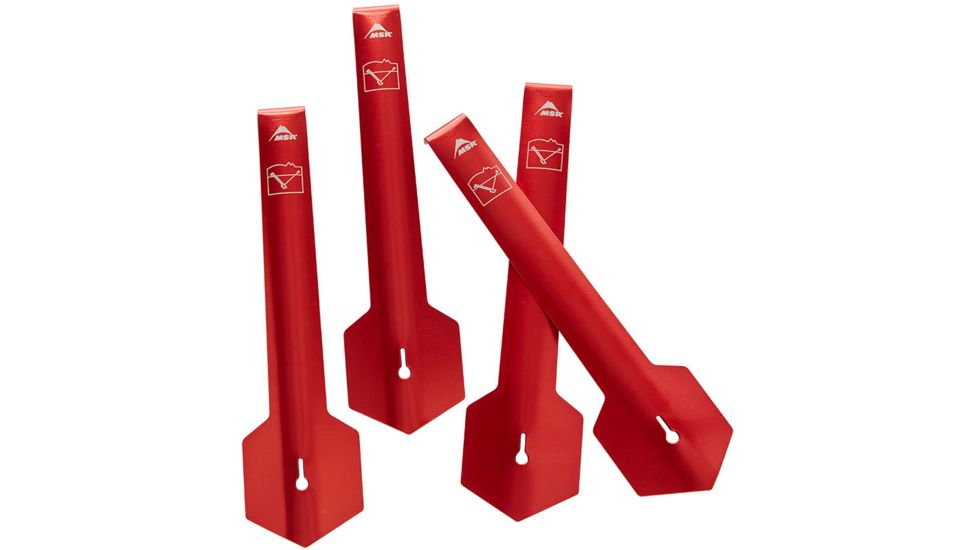MSR ToughStake Snow and Sand Tent Stakes-4 Pack-Small