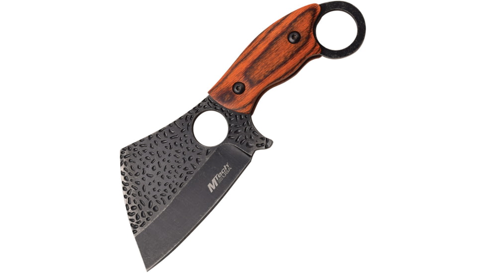 Mtech Wharncliffe Fixed Blade Knife, 3.5 in, 3Cr13 Stainless Steel Stainless Steel, Brown, MT-20-86BR