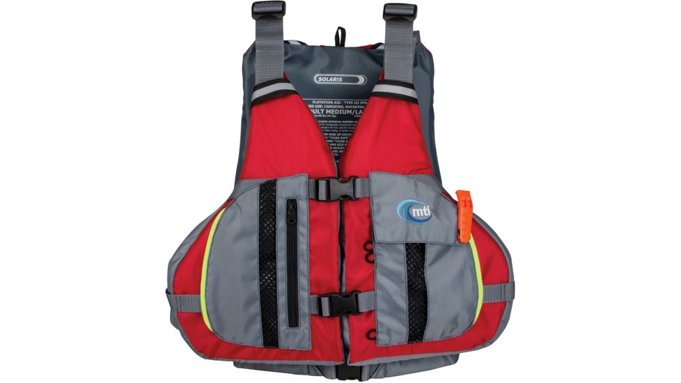 MTI Adventurewear Solaris Red/gray Md/lg MTI-807L-0RA45