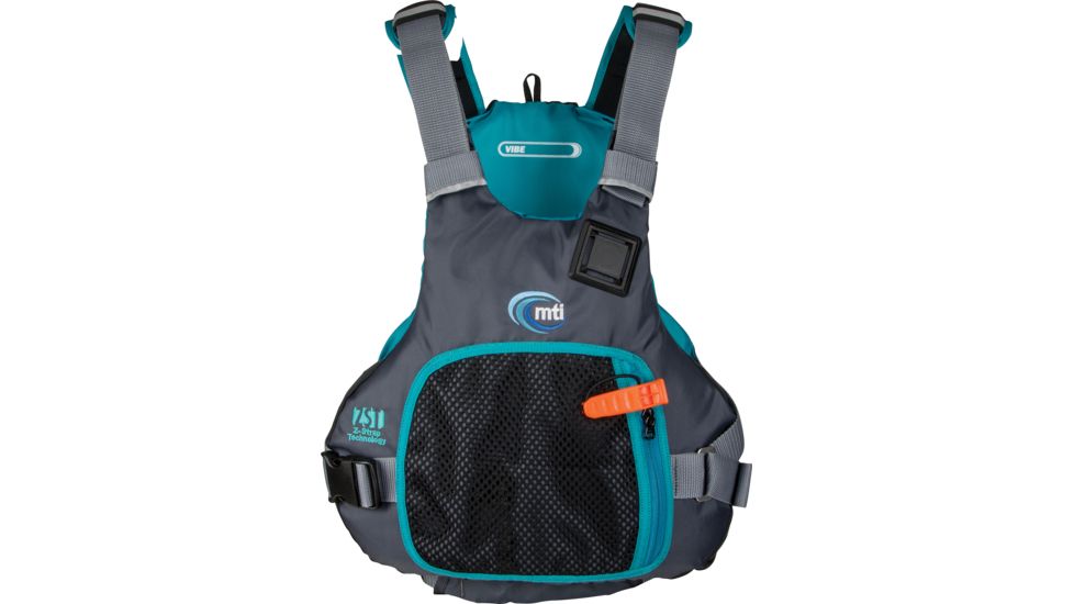 MTI Adventurewear Vibe Black/turquoise Lg/xl MTI-706E-0AG56