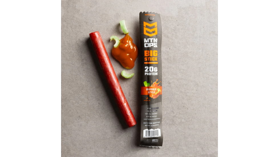 MTN OPS Big Meat Stick, Buffalo, 1 Serving, 4152201301