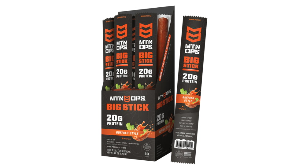 MTN OPS Big Meat Stick, Buffalo, 1 Serving, 4152201301
