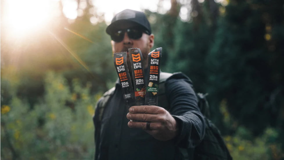 MTN OPS Big Meat Stick, Jalapeno Pepperjack, 1 Serving, 4152191301