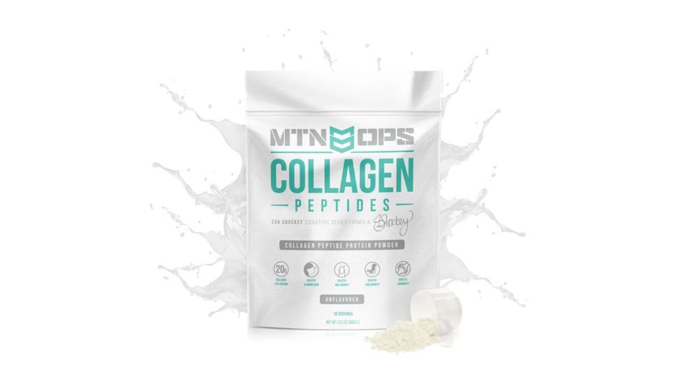 MTN OPS Eva Shockey Collagen Peptides Protein Powder, 30 Servings, 2122000130
