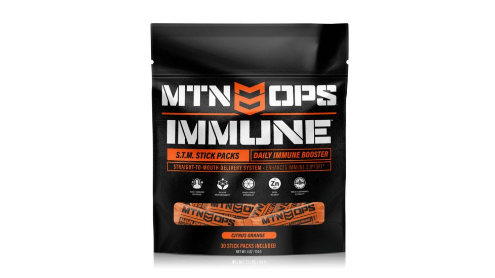 MTN OPS Everyday Nutrition Immune STM, 30 Stick Packs, Multi Flavor, 2125340230
