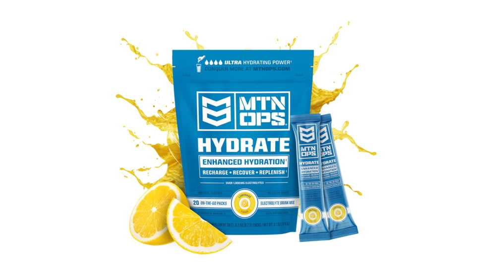 MTN OPS Hydrate Trail Pack Drink Mix, 1.000MG, 1134260320