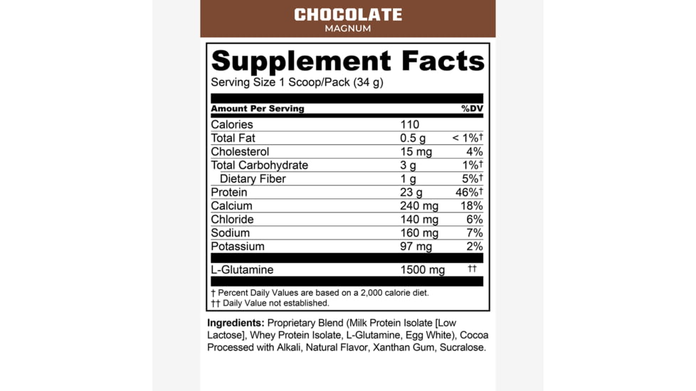 MTN OPS Magnum Whey Protein Powder - Scoop