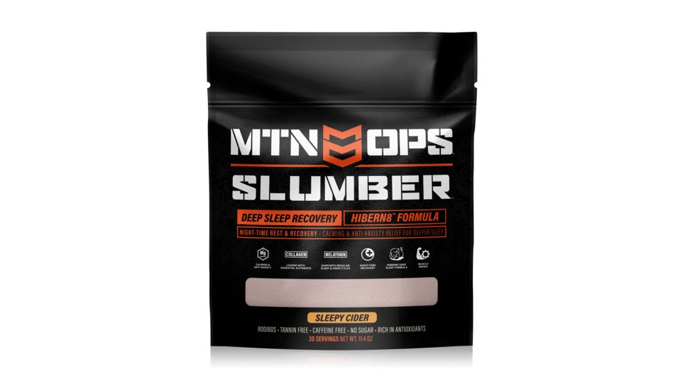 MTN OPS Slumber Deep Sleep Recovery, 30 Servings, Sleepy Cider, 1057