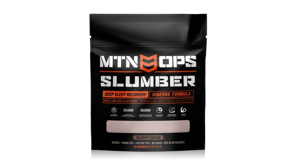MTN OPS Slumber Deep Sleep Recovery, 30 Servings, Sleepy Cocoa, 1058