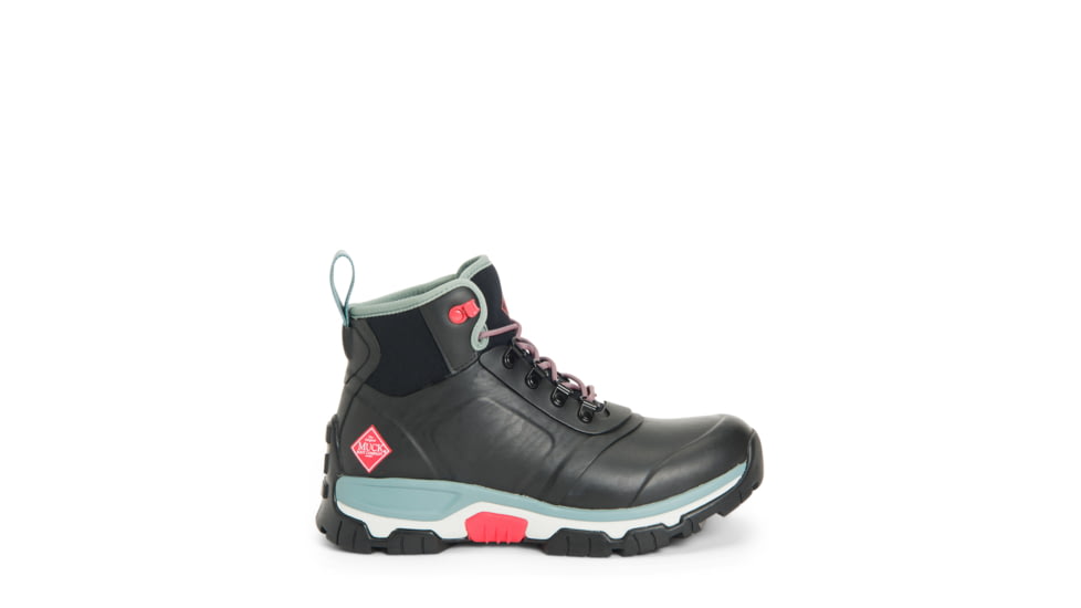 Muck Boots Apex Lace Up Boots - Womens, Black, 12, AXWL-000-BLK-120