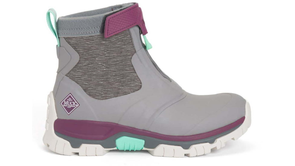 Muck Boots Apex Zip Mid Boots - Womens, Frost Grey, 5, AXWZ-101-GRY-050