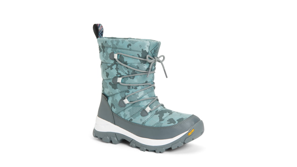 Muck Boots Arctic Ice Nomadic Sport Arctic Grip A.T Lace Boot - Women's, Castlerock/Trooper Camo, 10, NWVA-101-CAM-100