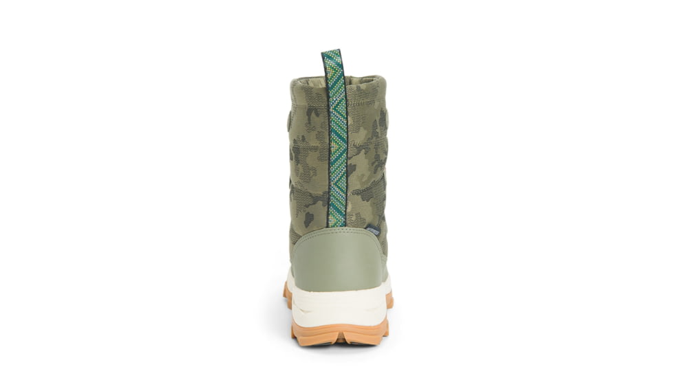 Muck Boots Arctic Ice Nomadic Sport Arctic Grip A.T Lace Boot - Womens, Olive/Camo, 5, NWVA-300-CAM-050