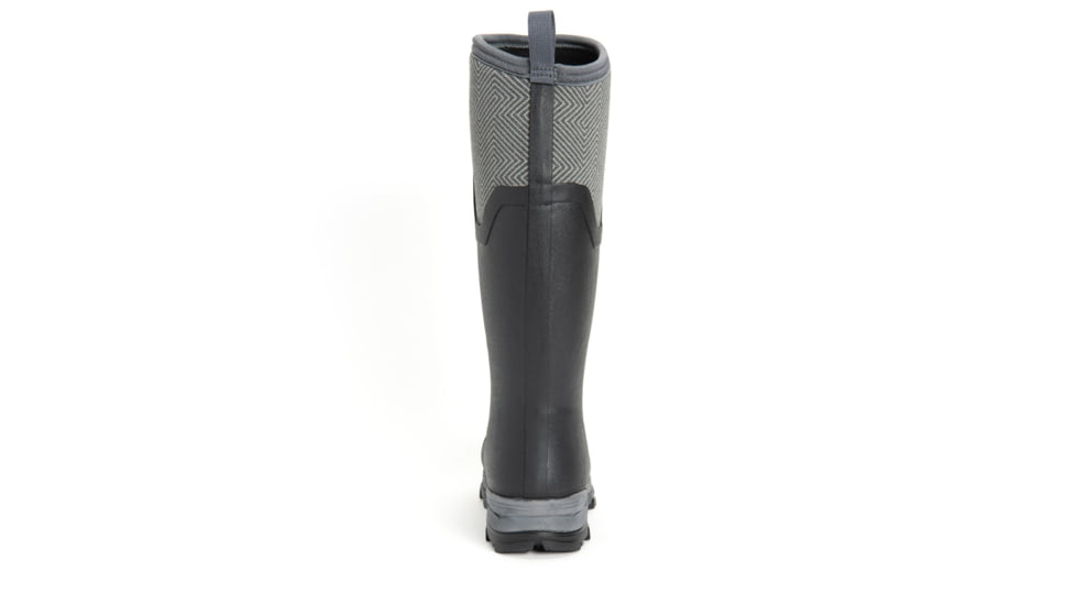 Muck Boots Arctic Ice Tall Boot - Womens, Black/Gray Geometric, 6, AS2TV-101-GRY-060