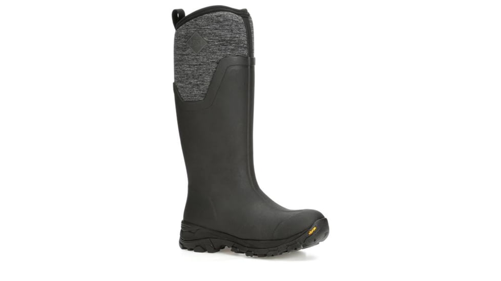 Muck Boots Arctic Ice Tall Boot - Women's, Black/Heather Jersey, 10, AS2TV-100-GRY-100