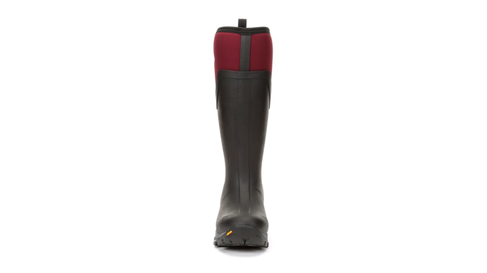 Muck Boots Arctic Ice Tall Boot - Womens, Black/Windsor Wine, 10, AS2TV-600-RED-100