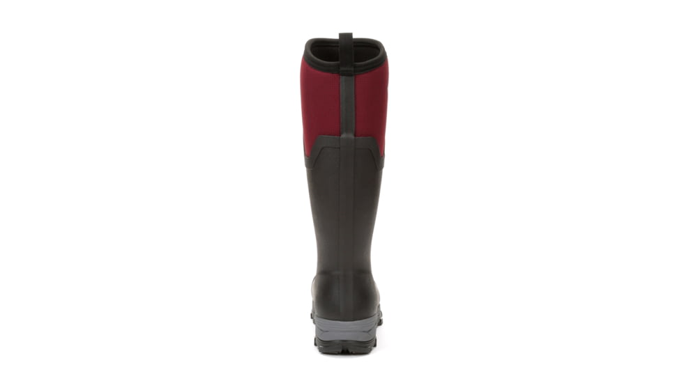 Muck Boots Arctic Ice Tall Boot - Womens, Black/Windsor Wine, 10, AS2TV-600-RED-100