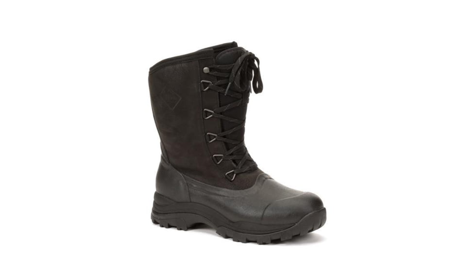 Muck Boots Arctic Outpost Lace Ankle AG - Mens, Black, 12, MOAV-000-BLK-120