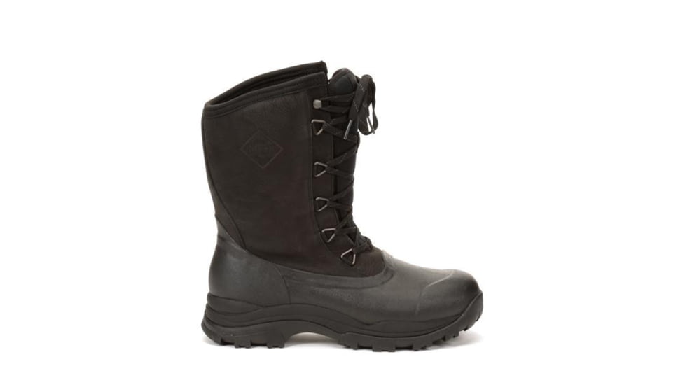 Muck Boots Arctic Outpost Lace Ankle AG - Mens, Black, 12, MOAV-000-BLK-120