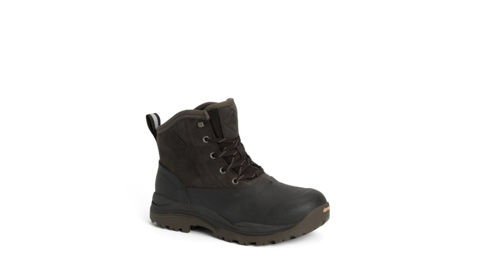 Muck Boots Arctic Outpost Lace-Up Ankle AG Boot - Mens, Brown, 8, MOAV-900-BRN-080