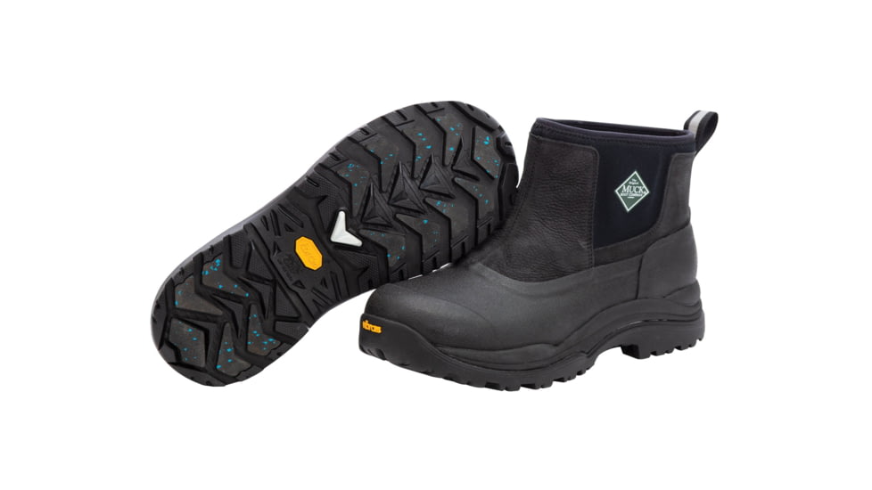 USED Muck Boots Arctic Outpost Pull On Ankle AG - Men's, Black, 12, MOSV-000-BLK-120, EDEMO1