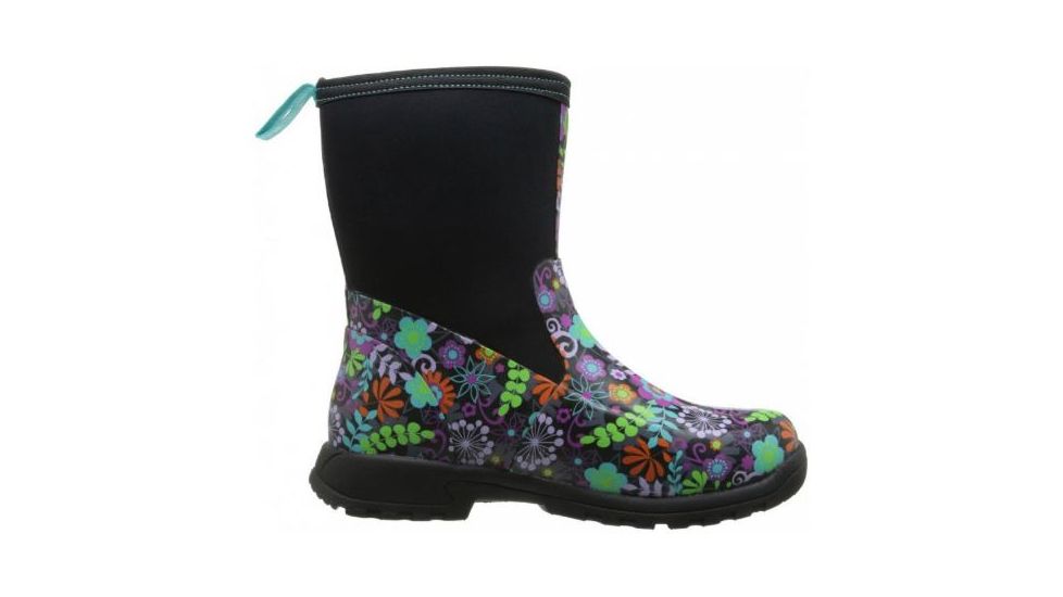 Muck Boots Breezy Mid Rubber Boot - Womens-Black-Medium-5, Black, 5 muk0016-Black-Medium-5