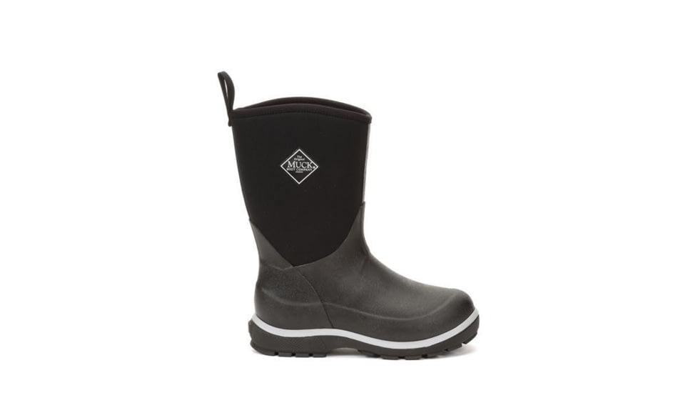 Muck Boots Element Boot - Kids, Black/High Rise, 4, KEL-000-BLK-040