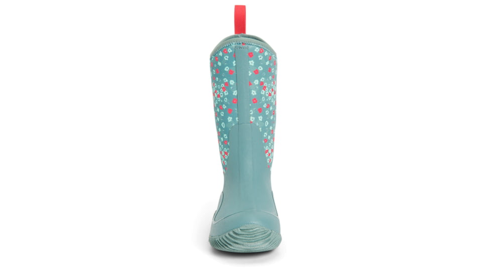 Muck Boots Hale Rubber Boots - Kids, Trooper/Winter Floral, 10, KBH-2FLR-BLU-100