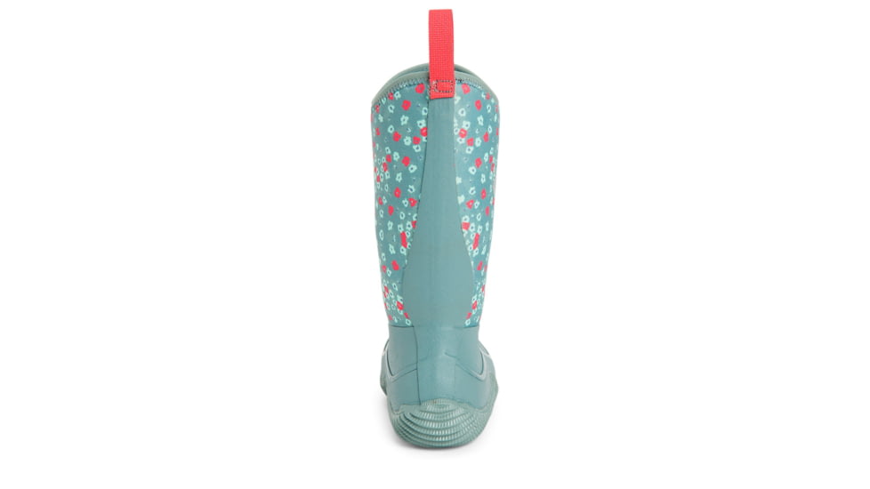 Muck Boots Hale Rubber Boots - Kids, Trooper/Winter Floral, 10, KBH-2FLR-BLU-100