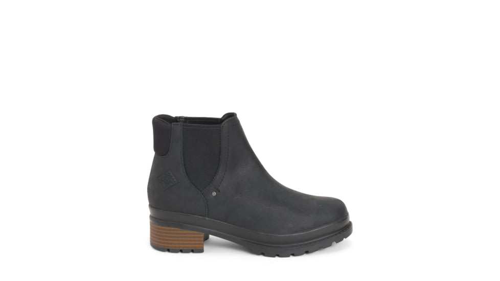 Muck Boots Liberty Chelsea Boot - Womens, Black, 8, LWC-000-BLK-080