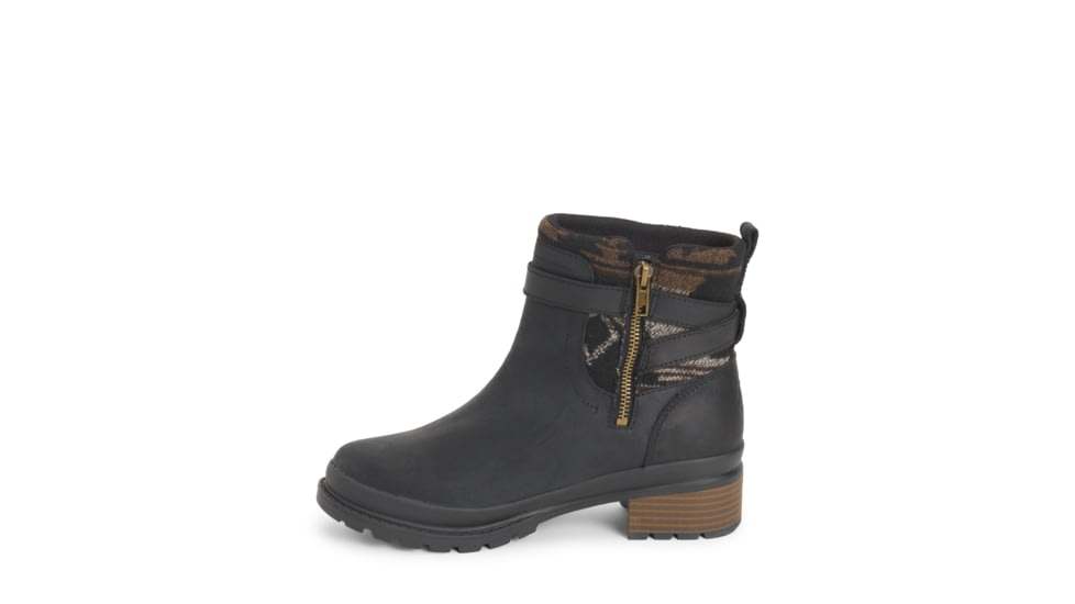 Muck Boots Liberty Waterproof Ankle Zip Boots - Womens, Black, 9.5, LWKS-1HRS-BLK-095