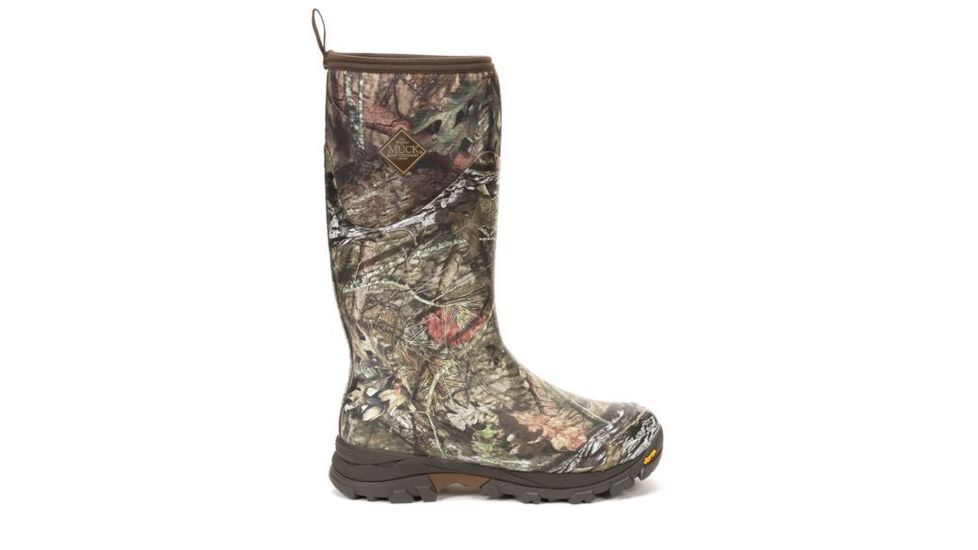 Muck Boots Men's Arctic Ice Tall Boots, Bark/Mobuc Mini, 9, AVTV-MOCT-MO-090