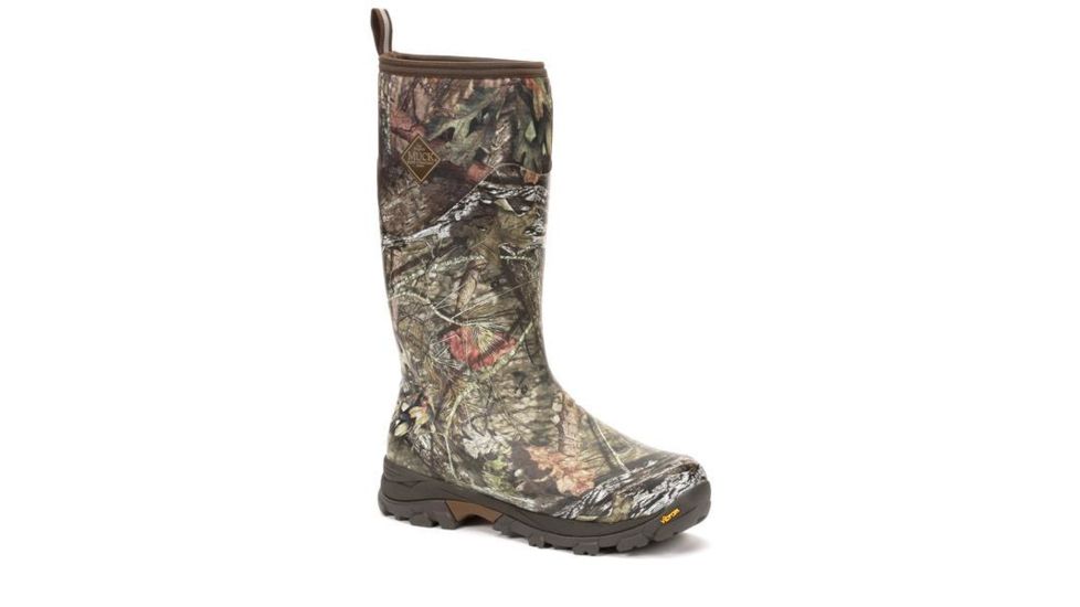 Muck Boots Men's Arctic Ice Tall Boots, Bark/Mobuc Mini, 9, AVTV-MOCT-MO-090