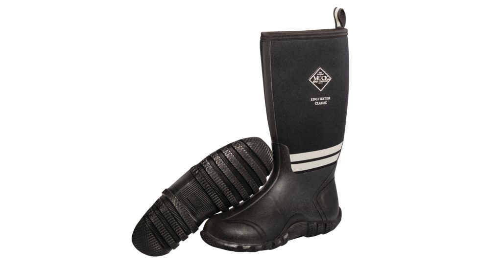 Muck Boots Men's ECH Boot, Black/Silver, 5, ECH-001-BLK-050