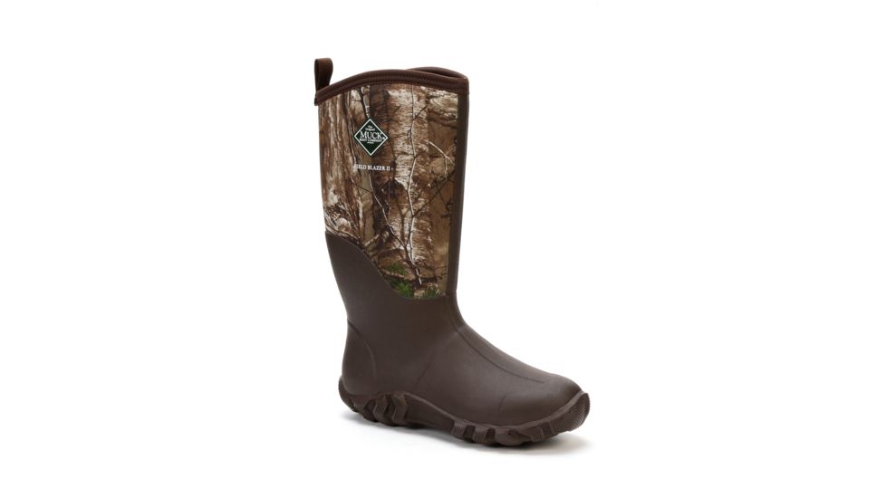 Muck Boots Mens Fieldblazer 2 Mid AllTerrain Sport Boot, Brown,Realtree Xtra, 13, FB2MRTX013