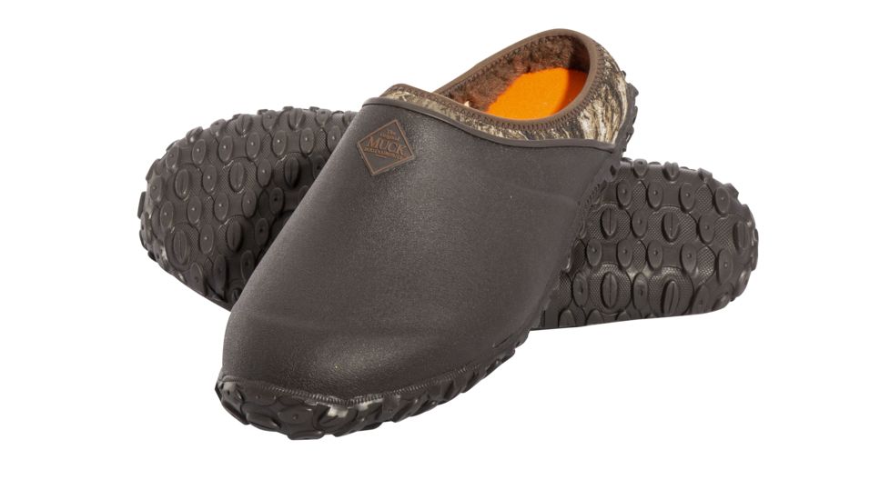 Muck Boots Men's Muckster II Clog Boots, Brown/RT Edge, 11, MMC-RTE-RTR-110