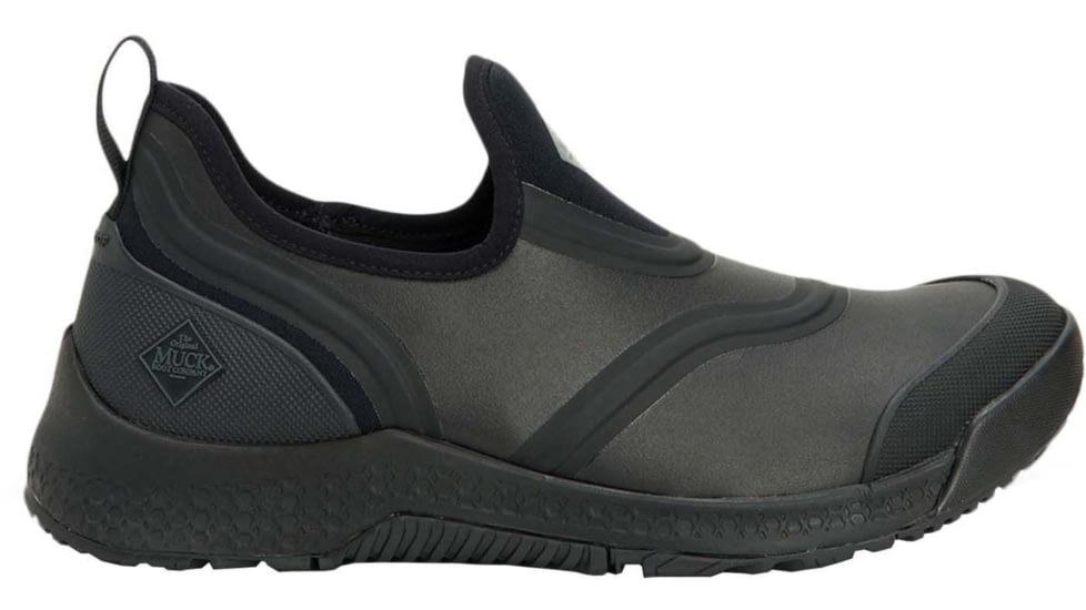 Muck Boots Men's Boots Outscape Slip On, Black, 12 US, OSS-001-012