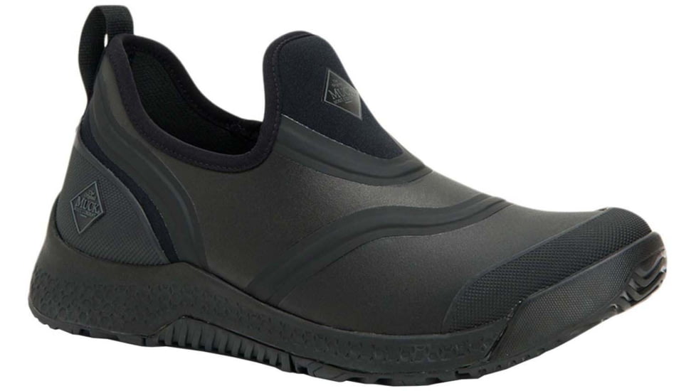 Muck Boots Men's Boots Outscape Slip On, Black, 12 US, OSS-001-012