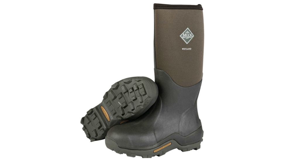 Muck Boots Wetland Rubber Boot - Mens-Bark-Medium-13 US muk0003-Bark-Medium-13 US